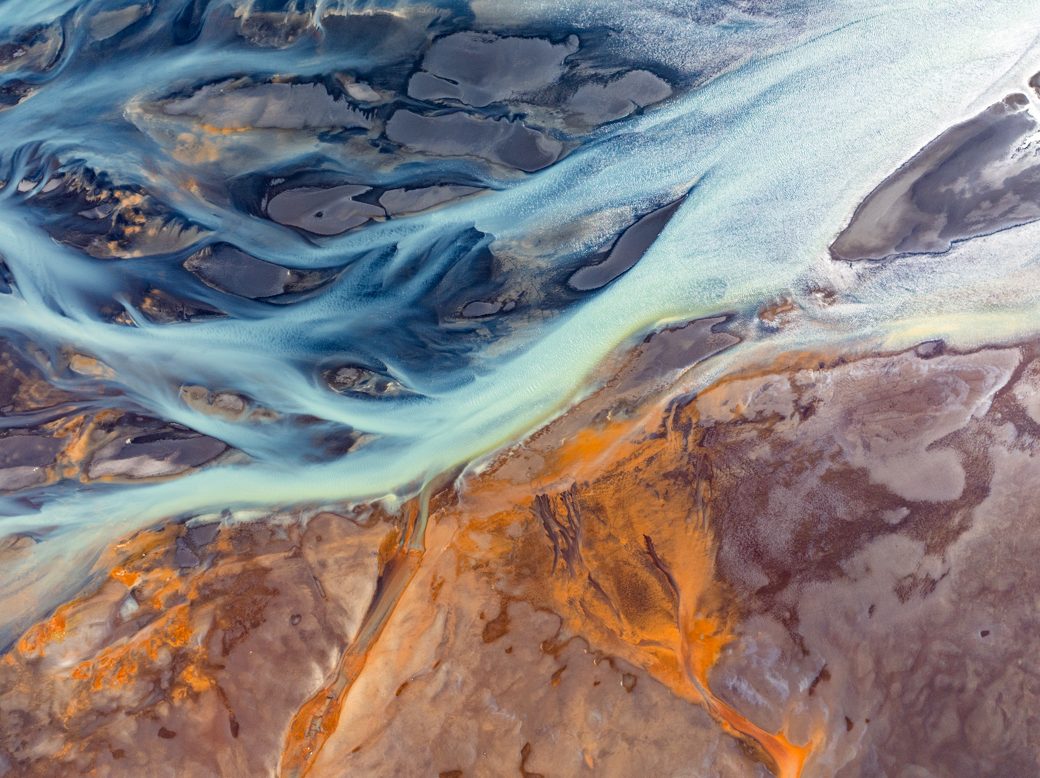 Volcanic terrain
